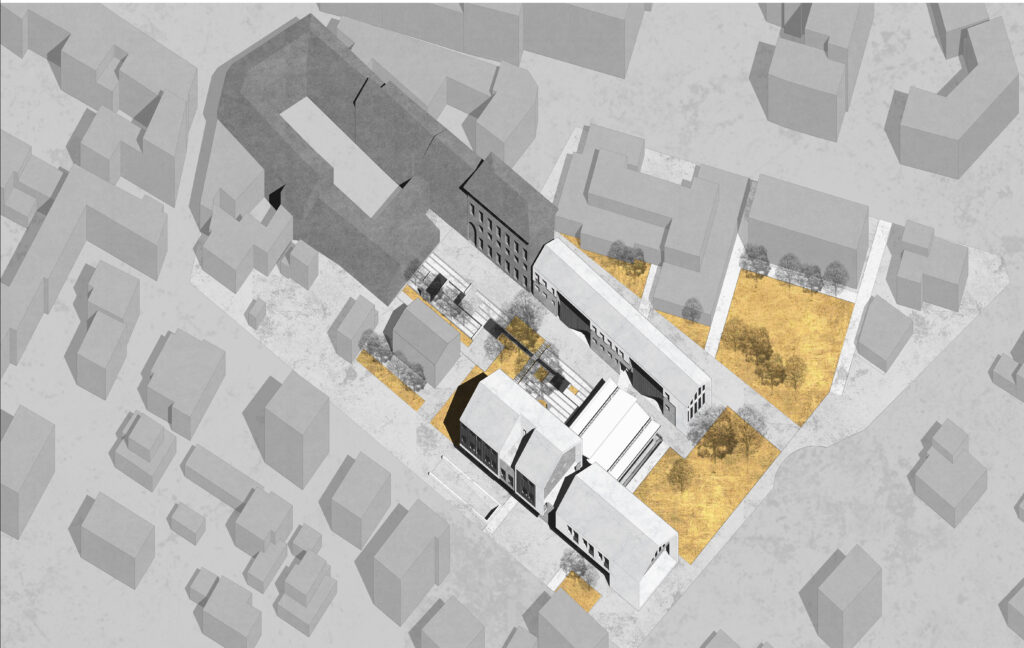 Competition for the Design of a Multi-functional Centre (2nd Place)